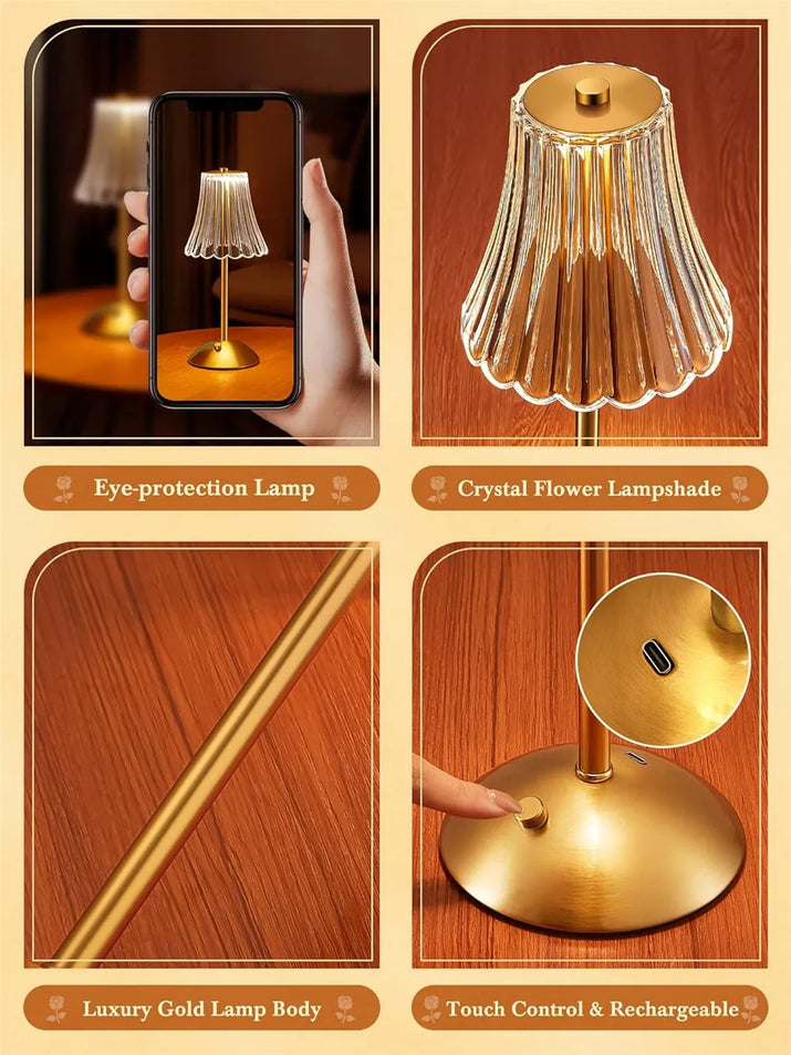 Cordless LED Table Lamp Touch 